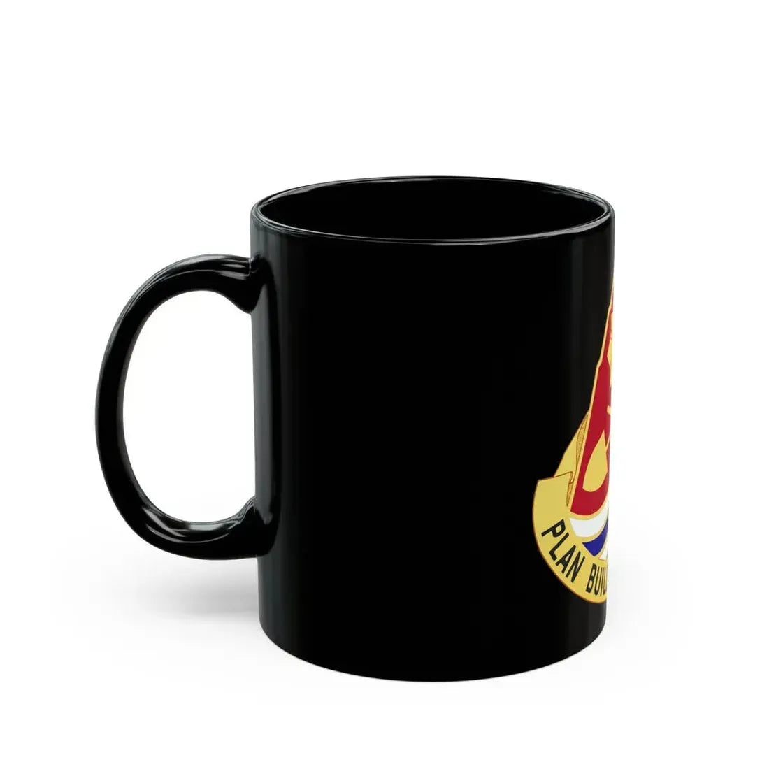 160 Engineer Group (U.S. Army) Black Coffee Mug - Go Mug Yourself