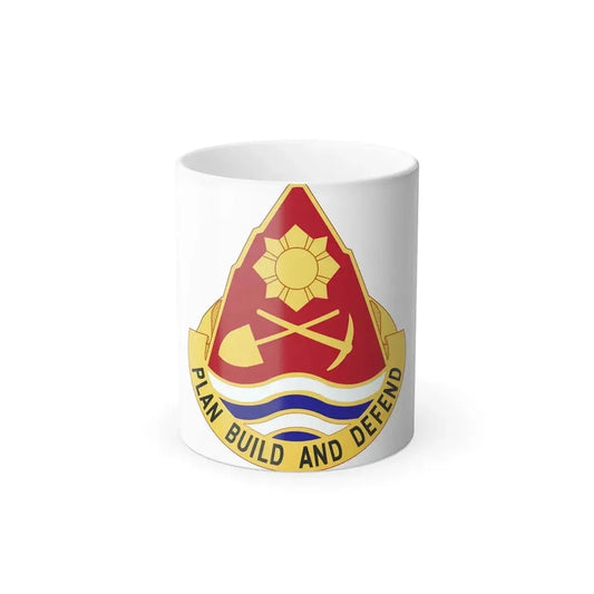 160 Engineer Group (U.S. Army) Color Changing Coffee Mug 11oz - Go Mug Yourself