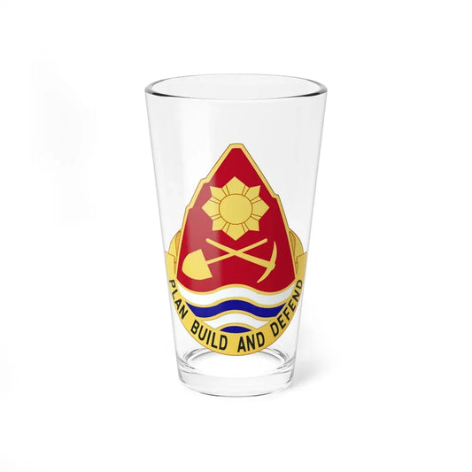 160 Engineer Group (U.S. Army) Pint Glass 16oz 16oz - Go Mug Yourself