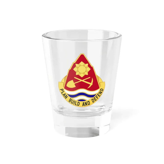 160 Engineer Group (U.S. Army) Shot Glass 1.5oz 1.5oz - Go Mug Yourself