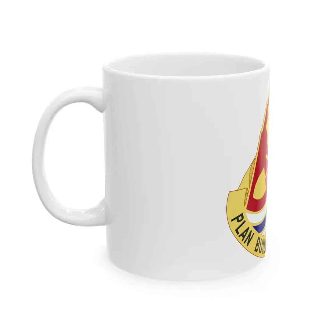 160 Engineer Group (U.S. Army) White Coffee Mug - Go Mug Yourself
