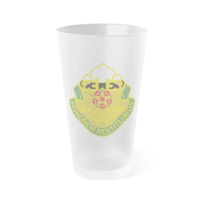 160 Military Police Battalion (U.S. Army) Frosted Pint Glass 16oz Default Title - Go Mug Yourself