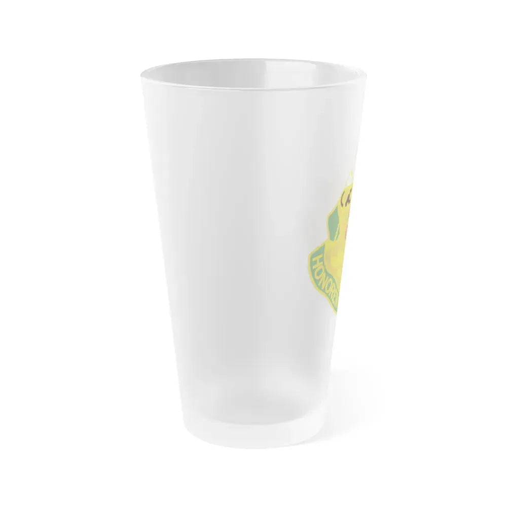 160 Military Police Battalion (U.S. Army) Frosted Pint Glass 16oz - Go Mug Yourself