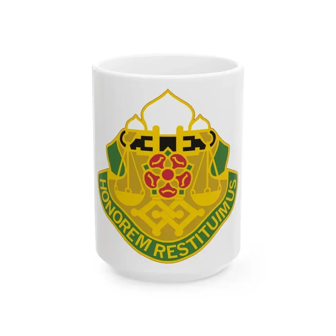 160 Military Police Battalion (U.S. Army) White Coffee Mug 15oz - Go Mug Yourself