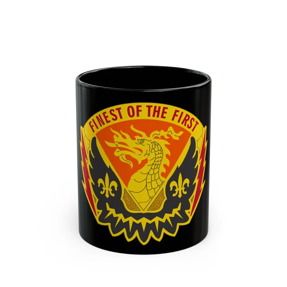 160 Signal Brigade 2 (U.S. Army) Black Coffee Mug-11oz-Go Mug Yourself