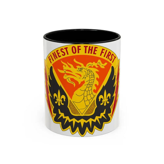 160 Signal Brigade 2 (U.S. Army) Accent Coffee Mug 11oz Black - Go Mug Yourself