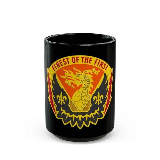160 Signal Brigade 2 (U.S. Army) Black Coffee Mug 15oz - Go Mug Yourself