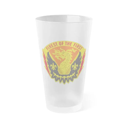 160 Signal Brigade 2 (U.S. Army) Frosted Pint Glass 16oz Default Title - Go Mug Yourself