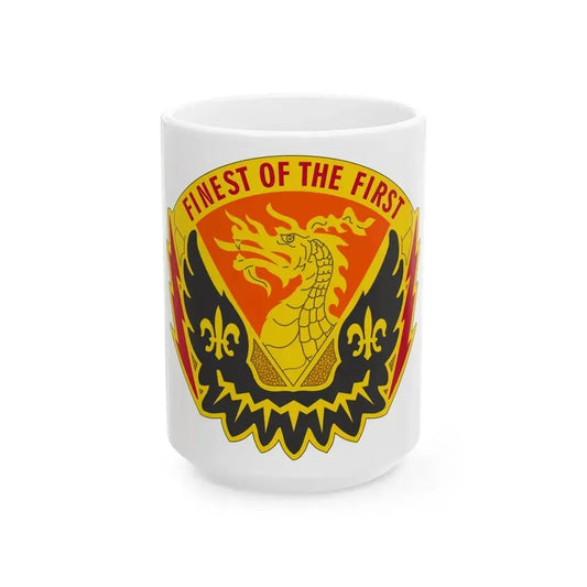 160 Signal Brigade 2 (U.S. Army) White Coffee Mug 15oz - Go Mug Yourself