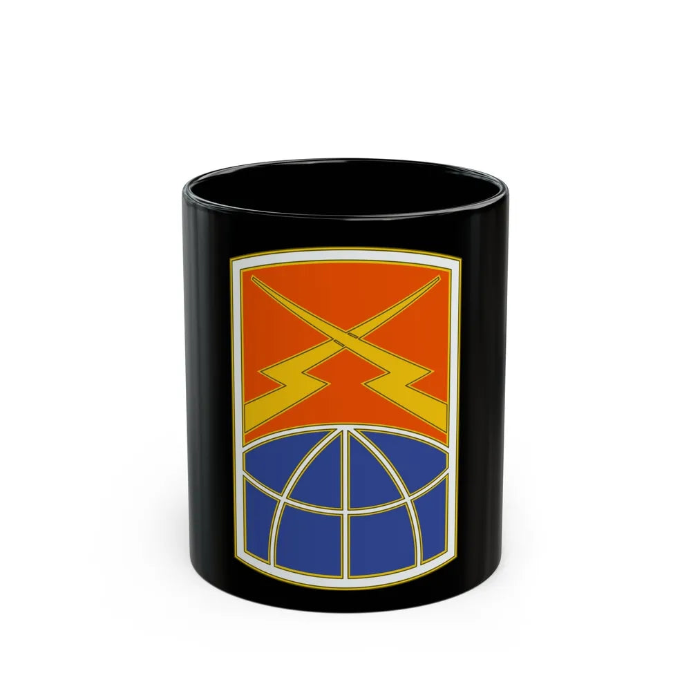 160 Signal Brigade 3 (U.S. Army) Black Coffee Mug-11oz-Go Mug Yourself