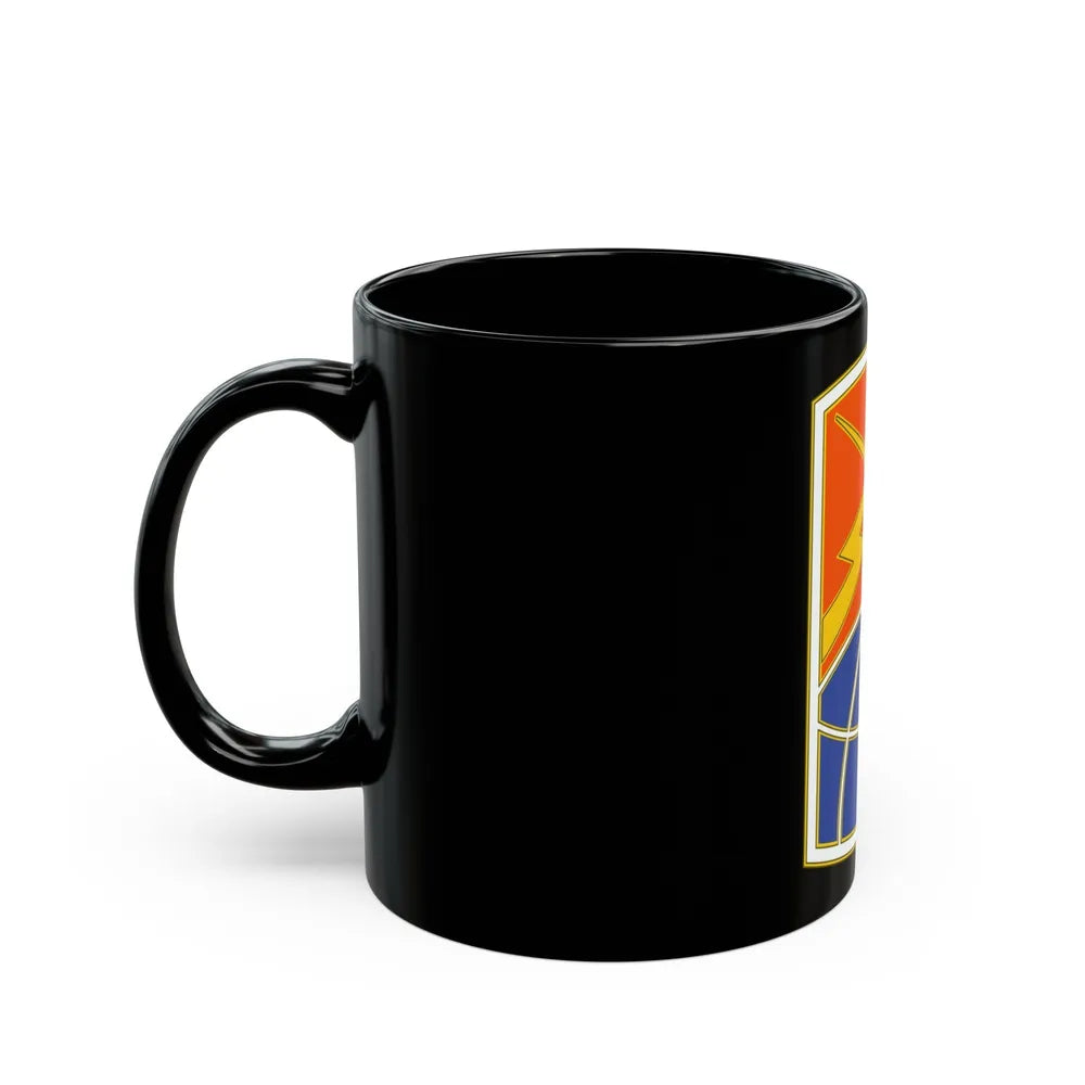 160 Signal Brigade 3 (U.S. Army) Black Coffee Mug-Go Mug Yourself