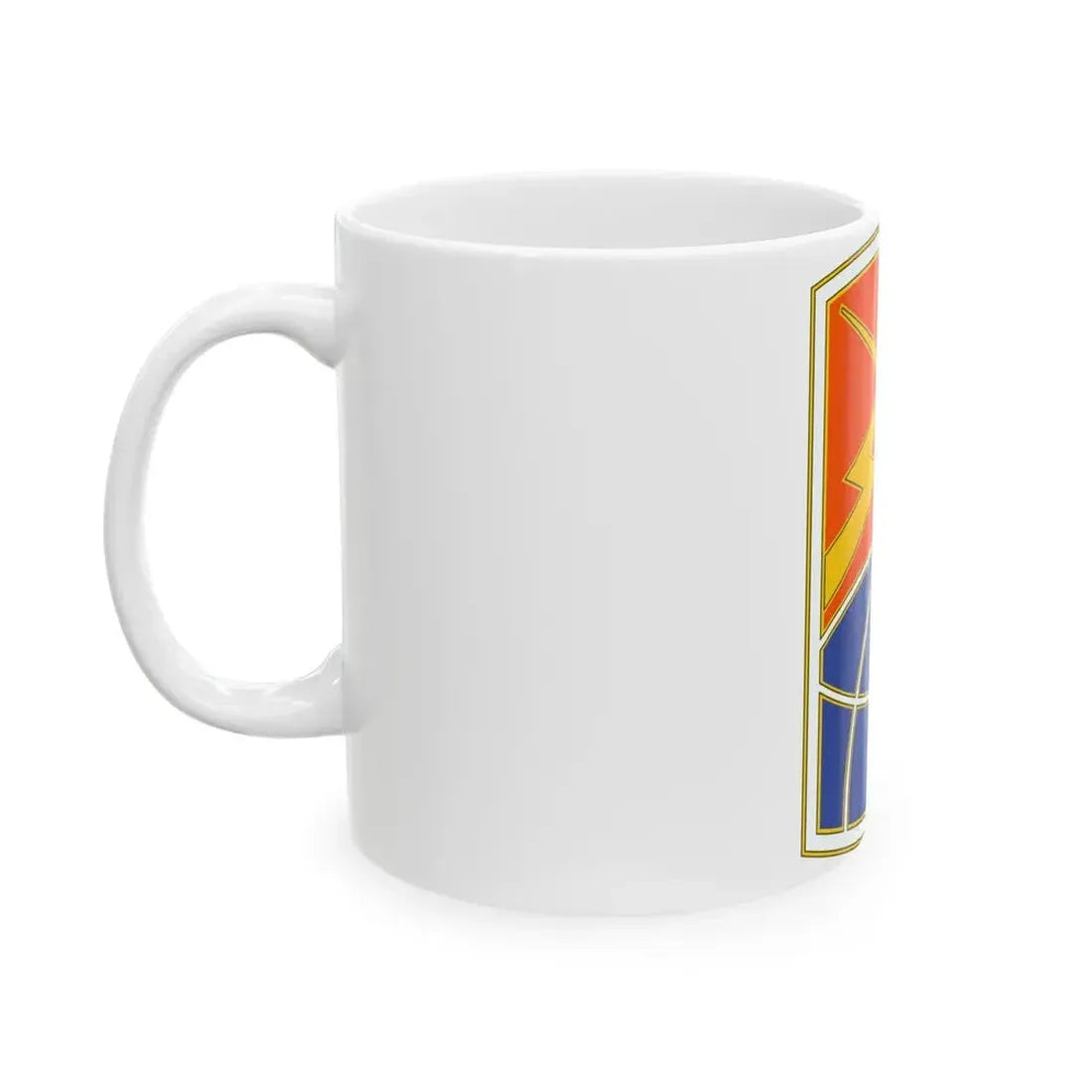 160 Signal Brigade 3 (U.S. Army) White Coffee Mug - Go Mug Yourself