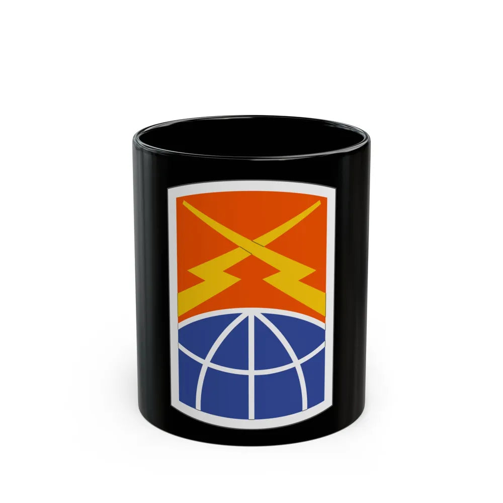 160 Signal Brigade (U.S. Army) Black Coffee Mug-11oz-Go Mug Yourself