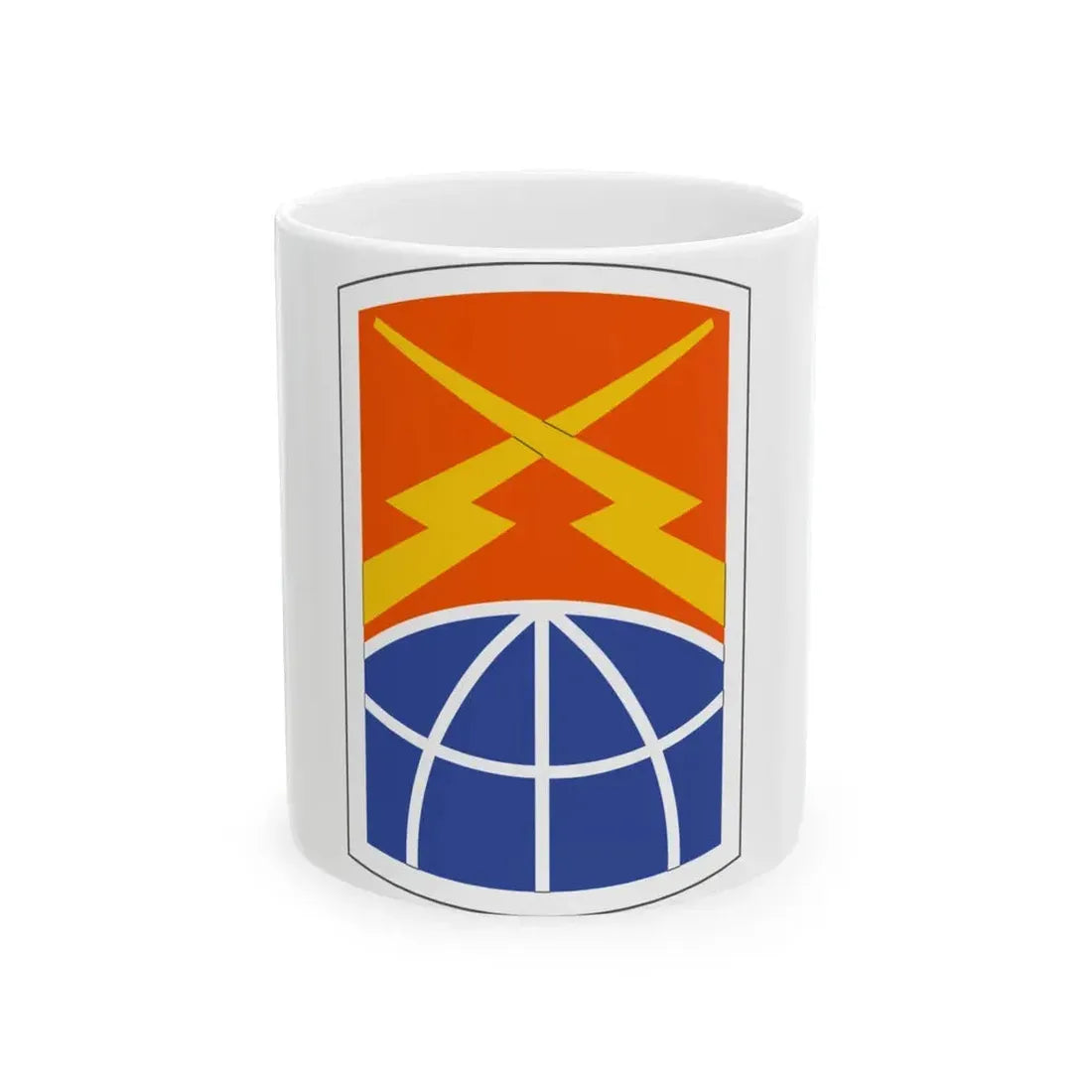 160 Signal Brigade (U.S. Army) White Coffee Mug 11oz - Go Mug Yourself