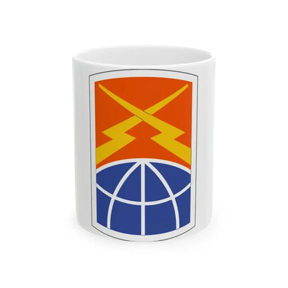 160 Signal Brigade (U.S. Army) White Coffee Mug 11oz - Go Mug Yourself