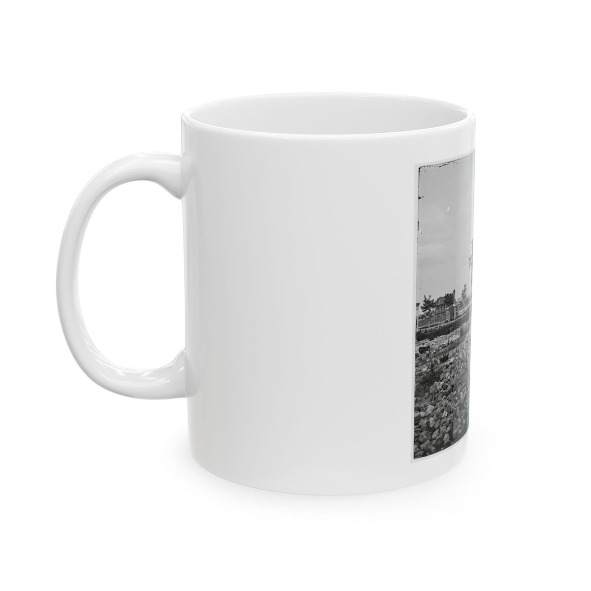 Charleston, S.C. O'connor House (180 Broad Street), In Which Union Officers Were Confined Under Fire (U.S. Civil War) White Coffee Mug
