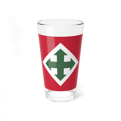 Flag of the Arrow Cross Party 1942 to 1945 (Hungary) Pint Glass 16oz