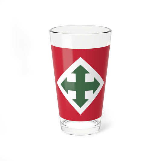 Flag of the Arrow Cross Party 1942 to 1945 (Hungary) Pint Glass 16oz