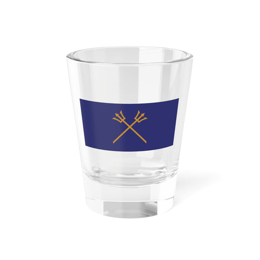 Uluslararası Bogazlar Komisyonu bayragı (Turkey) Shot Glass 1.5oz