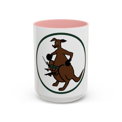 52 Airlift Squadron AMC (U.S. Air Force) Accent Coffee Mug