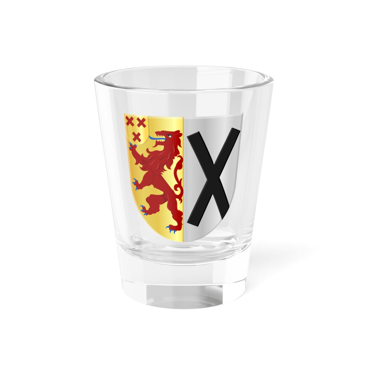 Hekelingen wapen (Netherlands) (Coat of Arms) Shot Glass 1.5oz