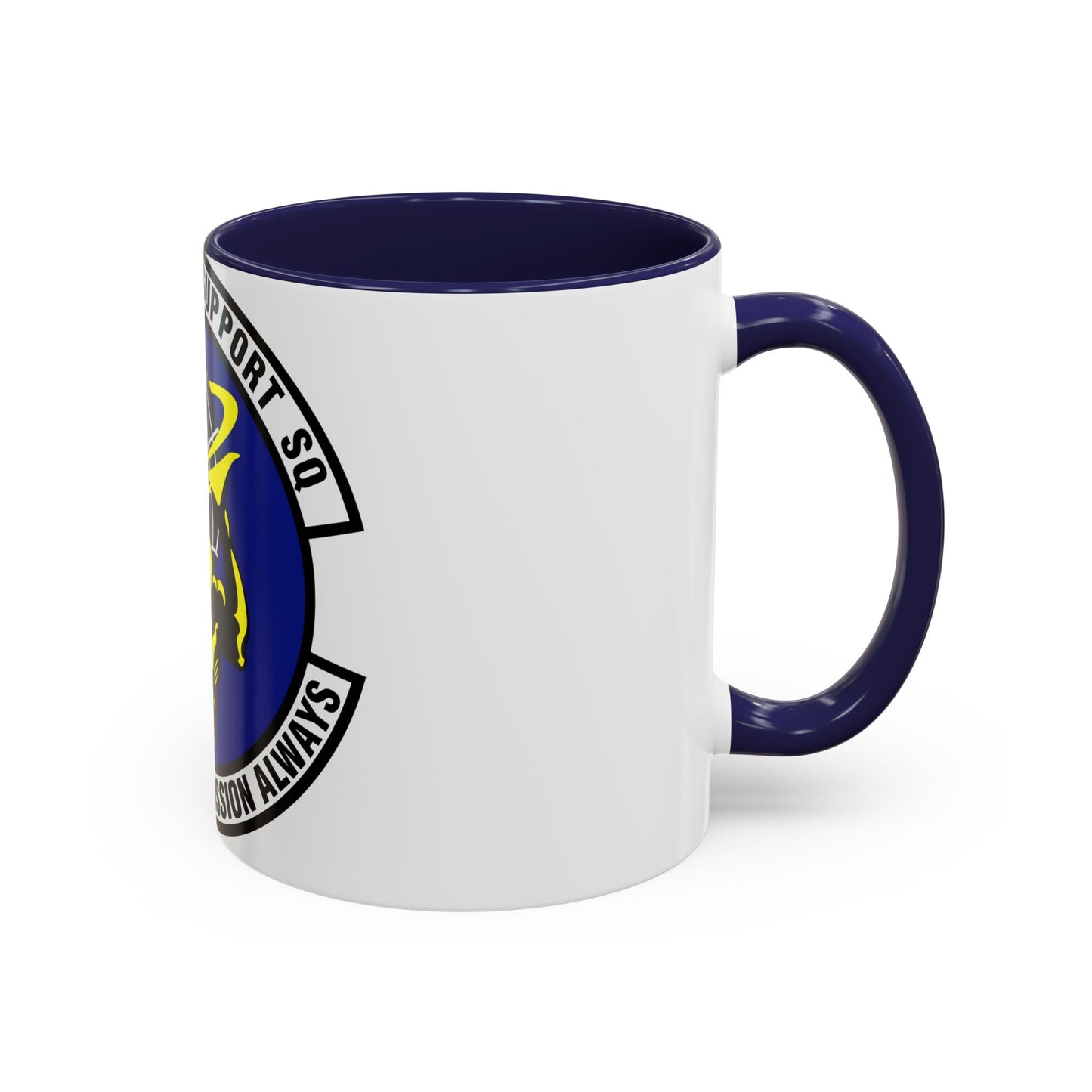 43d Mission Support Squadron (U.S. Air Force) Accent Coffee Mug