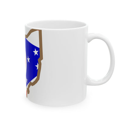 Ohio stub (United States) White Coffee Mug