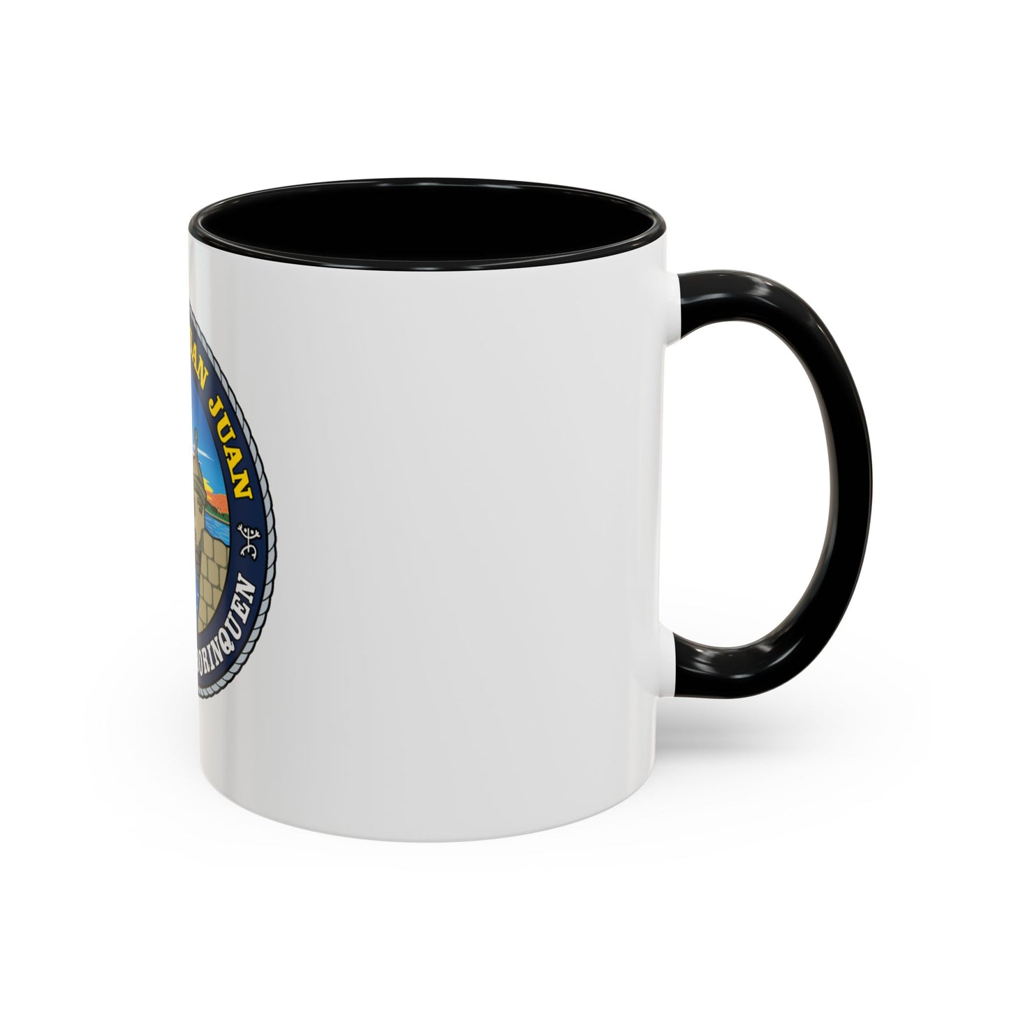 USCG Base San Juan (U.S. Coast Guard) Accent Coffee Mug