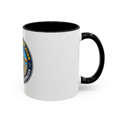USCG Base San Juan (U.S. Coast Guard) Accent Coffee Mug
