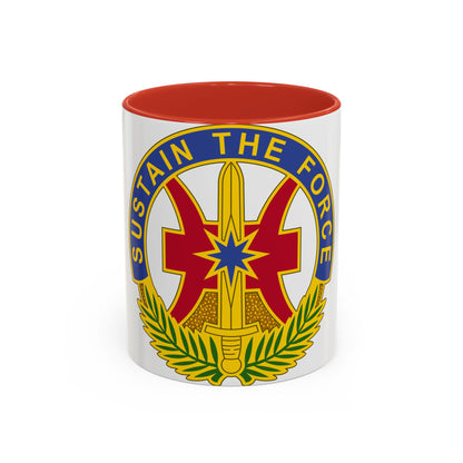 8 Sustainment Command 2 (U.S. Army) Accent Coffee Mug