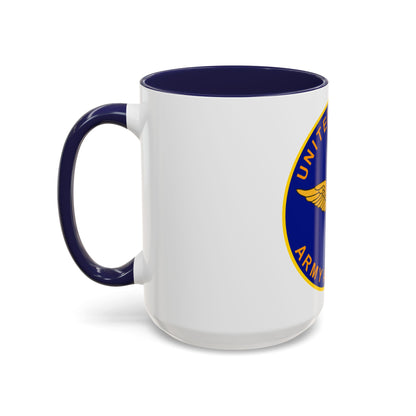 United States Aviation Branch (U.S. Army) Accent Coffee Mug