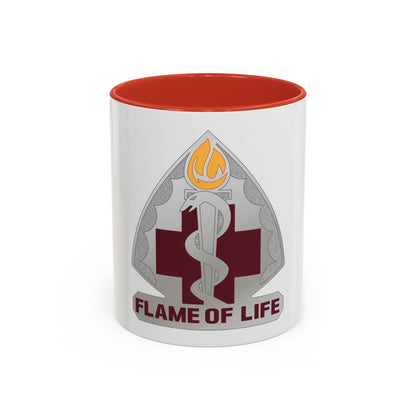 818 Medical Battalion (U.S. Army) Accent Coffee Mug