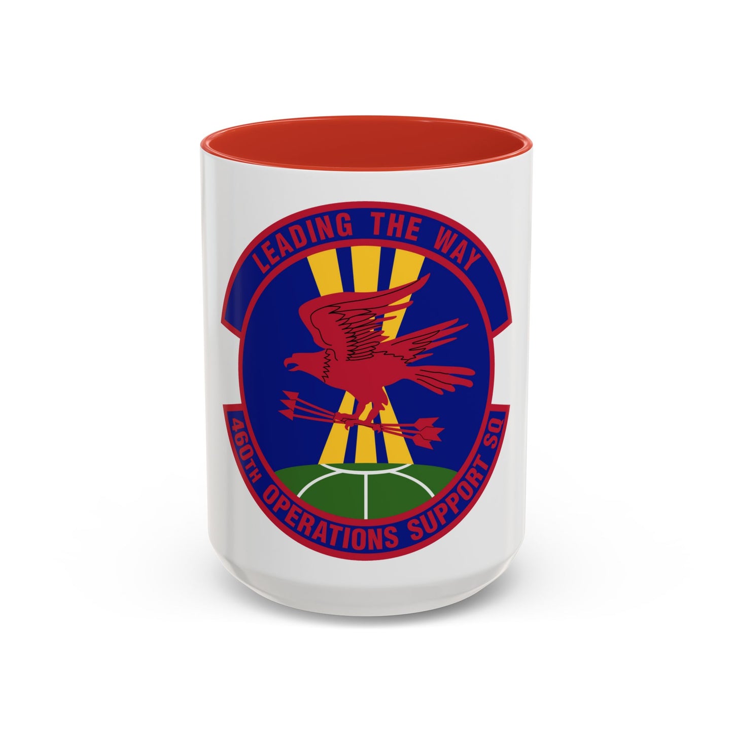 460 Operations Support Squadron USSF (U.S. Air Force) Accent Coffee Mug