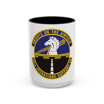 88th Operations Support Squadron (U.S. Air Force) Accent Coffee Mug