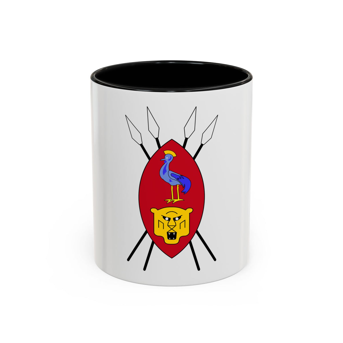Coat of arms of Ruanda-Urundi - Accent Coffee Mug