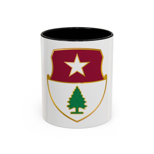 27 Antiaircraft Artillery Automatic Weapons Battalion (U.S. Army) Accent Coffee Mug