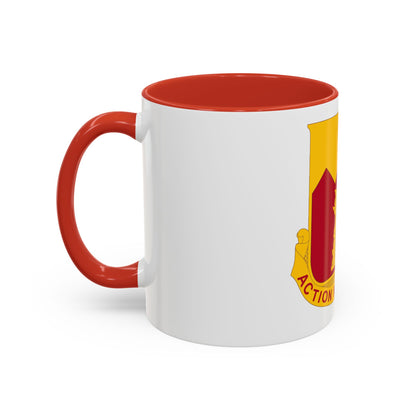 143rd Armored Field Artillery Battalion (U.S. Army) Accent Coffee Mug