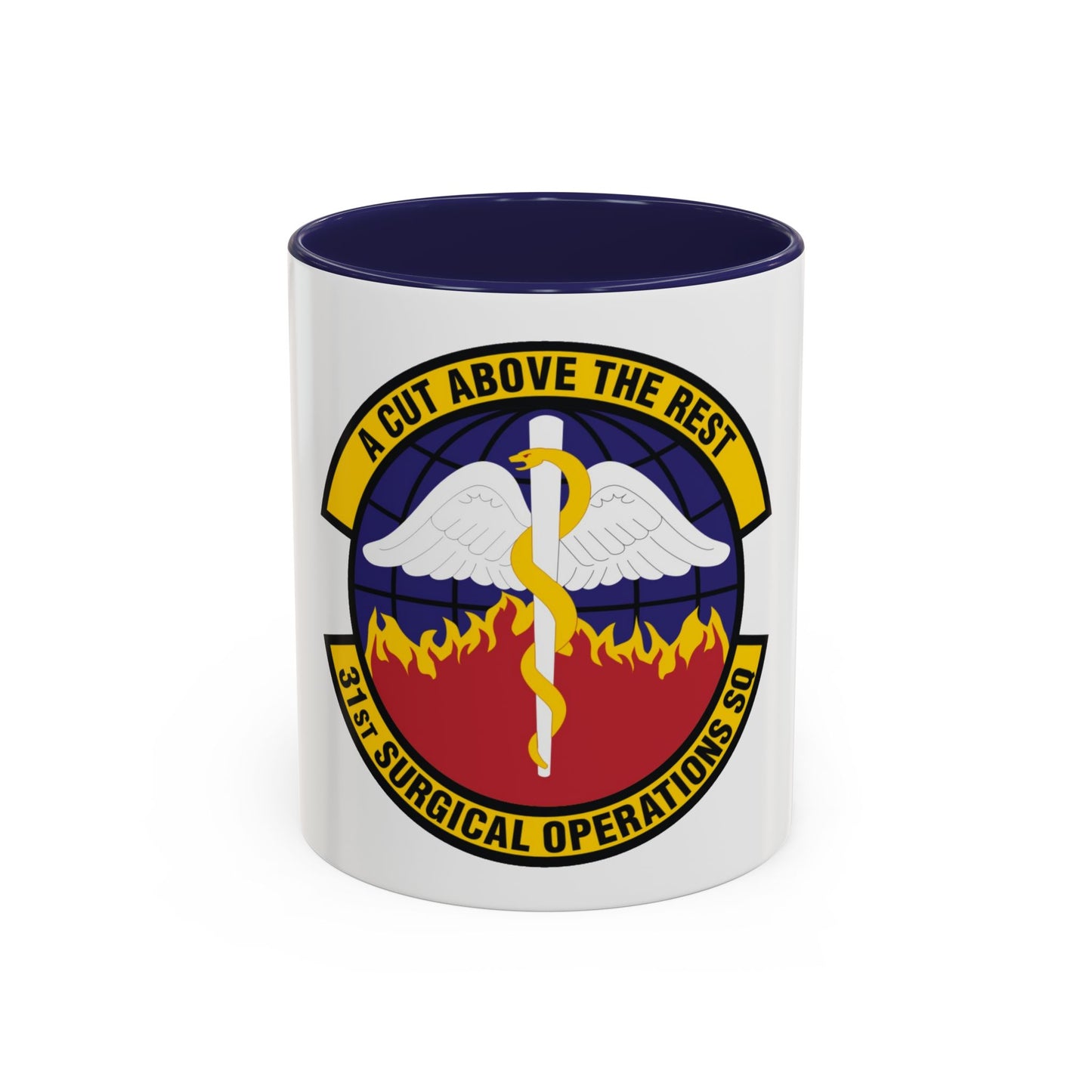 31st Surgical Operations Squadron (U.S. Air Force) Accent Coffee Mug