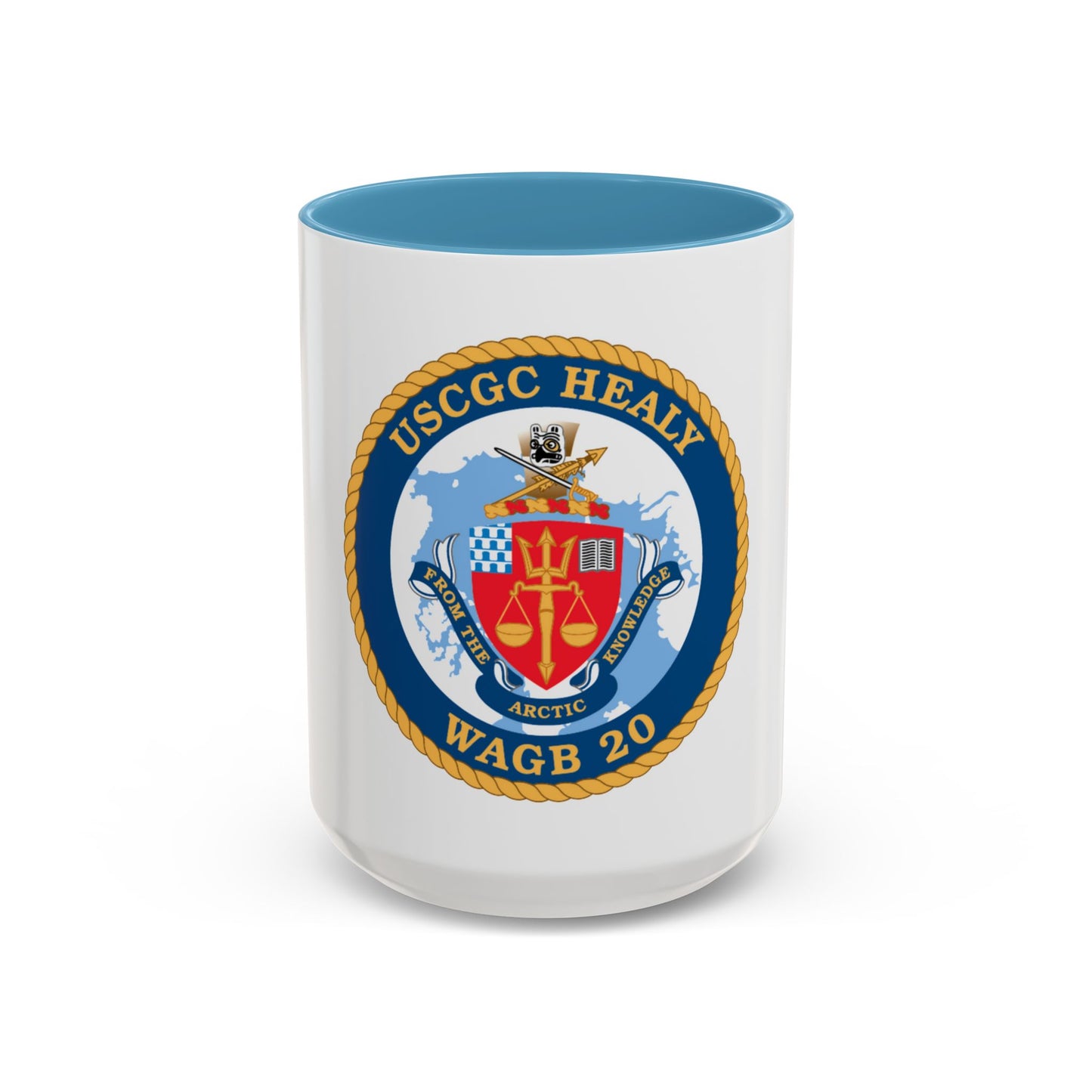 USCGC Healy WAGB 20 (U.S. Coast Guard) Accent Coffee Mug