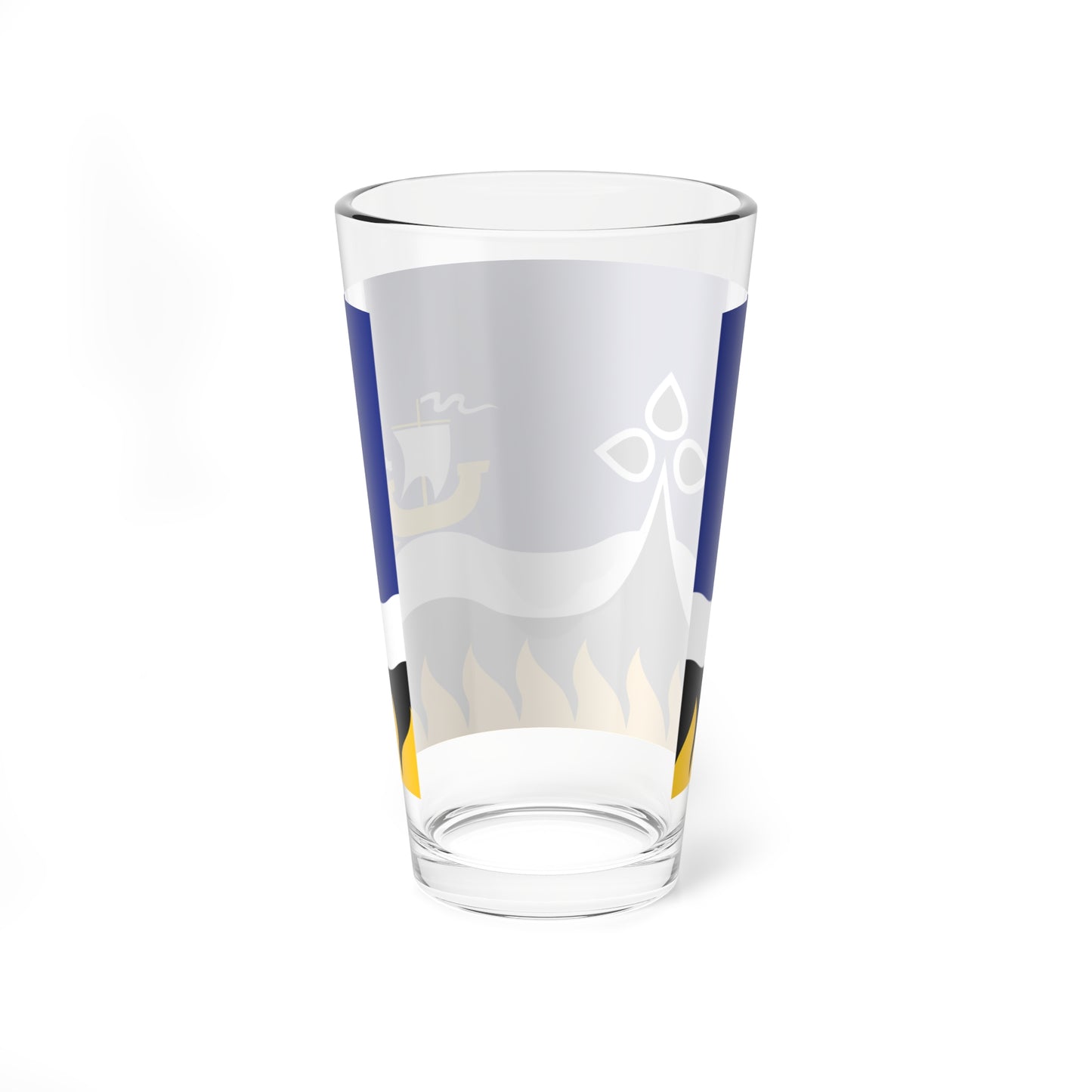 Pays Pagan traditional district flag (France) Pint Glass 16oz