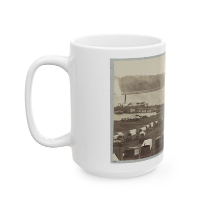 Belle Plain Landing, Va. (U.S. Civil War) White Coffee Mug