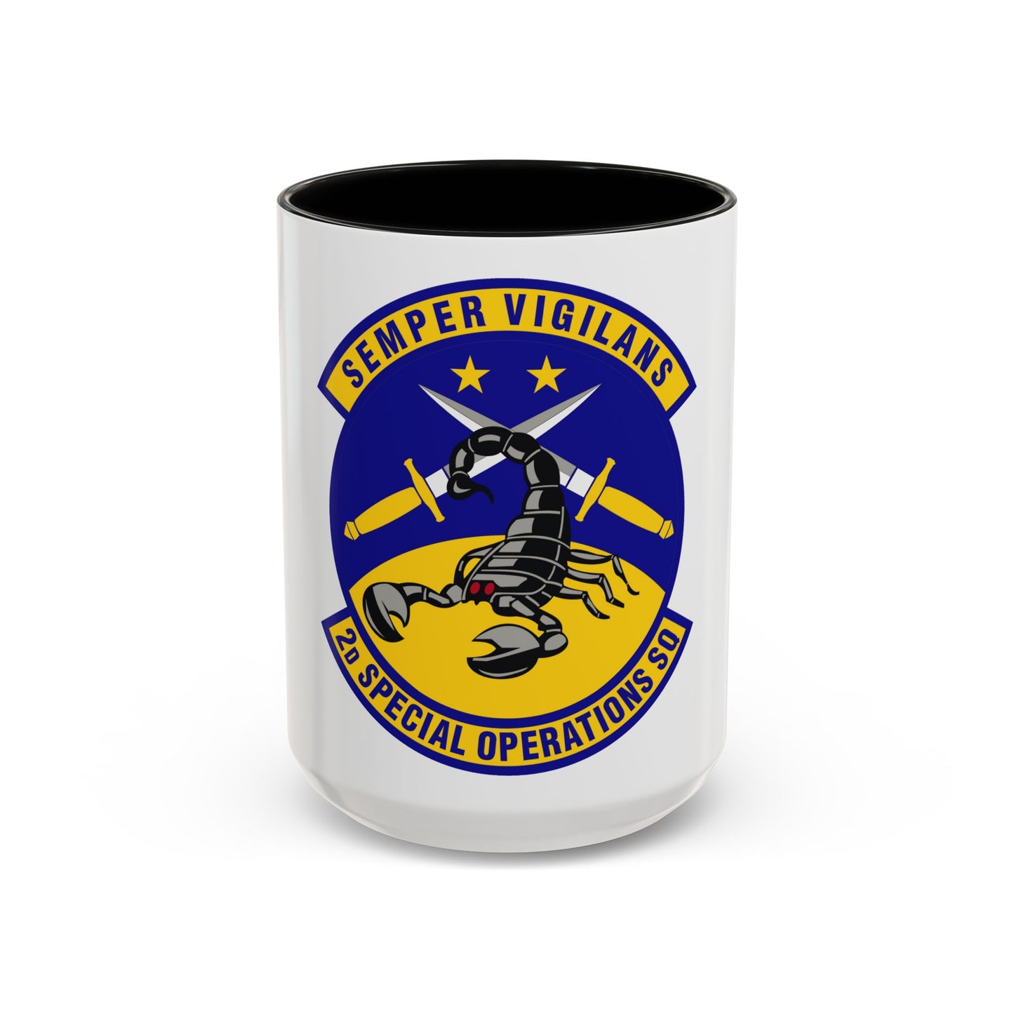 2d Special Operations Squadron (U.S. Air Force) Accent Coffee Mug