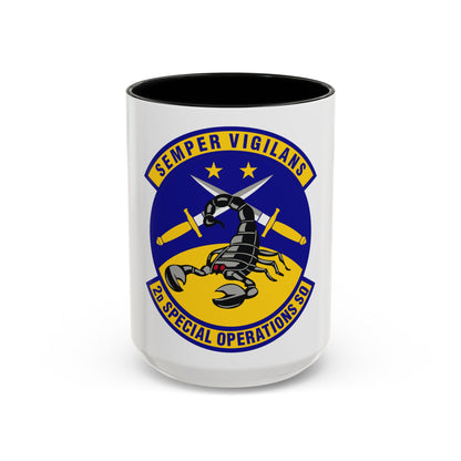2d Special Operations Squadron (U.S. Air Force) Accent Coffee Mug