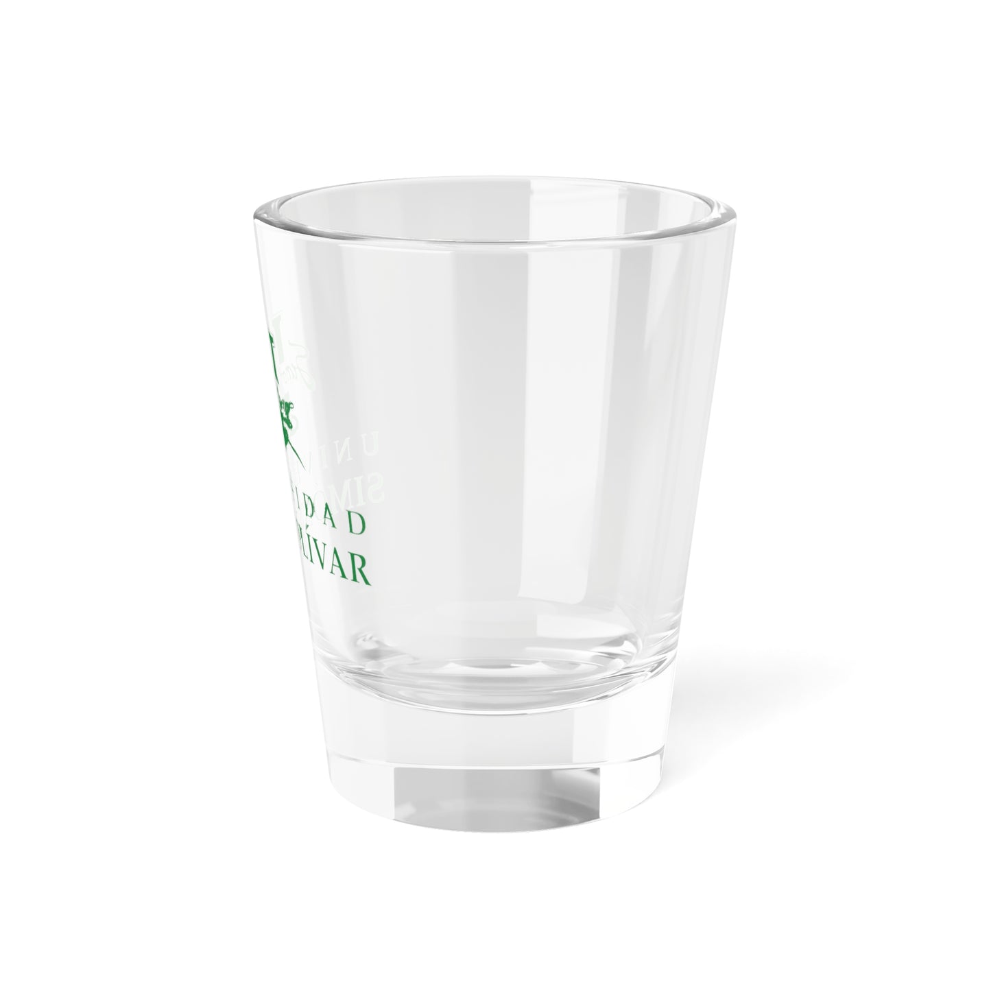 Logo de la Universidad Simón Bolívar (Colombia) (Coat of Arms) Shot Glass 1.5oz