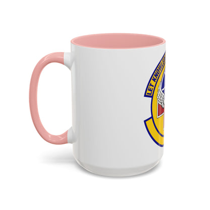 87 Healthcare Operations Squadron AMC (U.S. Air Force) Accent Coffee Mug