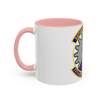 777th Expeditionary Prime Base Engineer Emergency Force Squadron (U.S. Air Force) Accent Coffee Mug