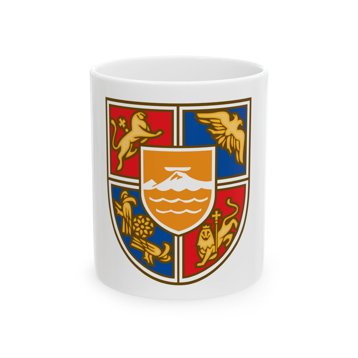 Coat of Arms of Armenia 2 - White Coffee Mug