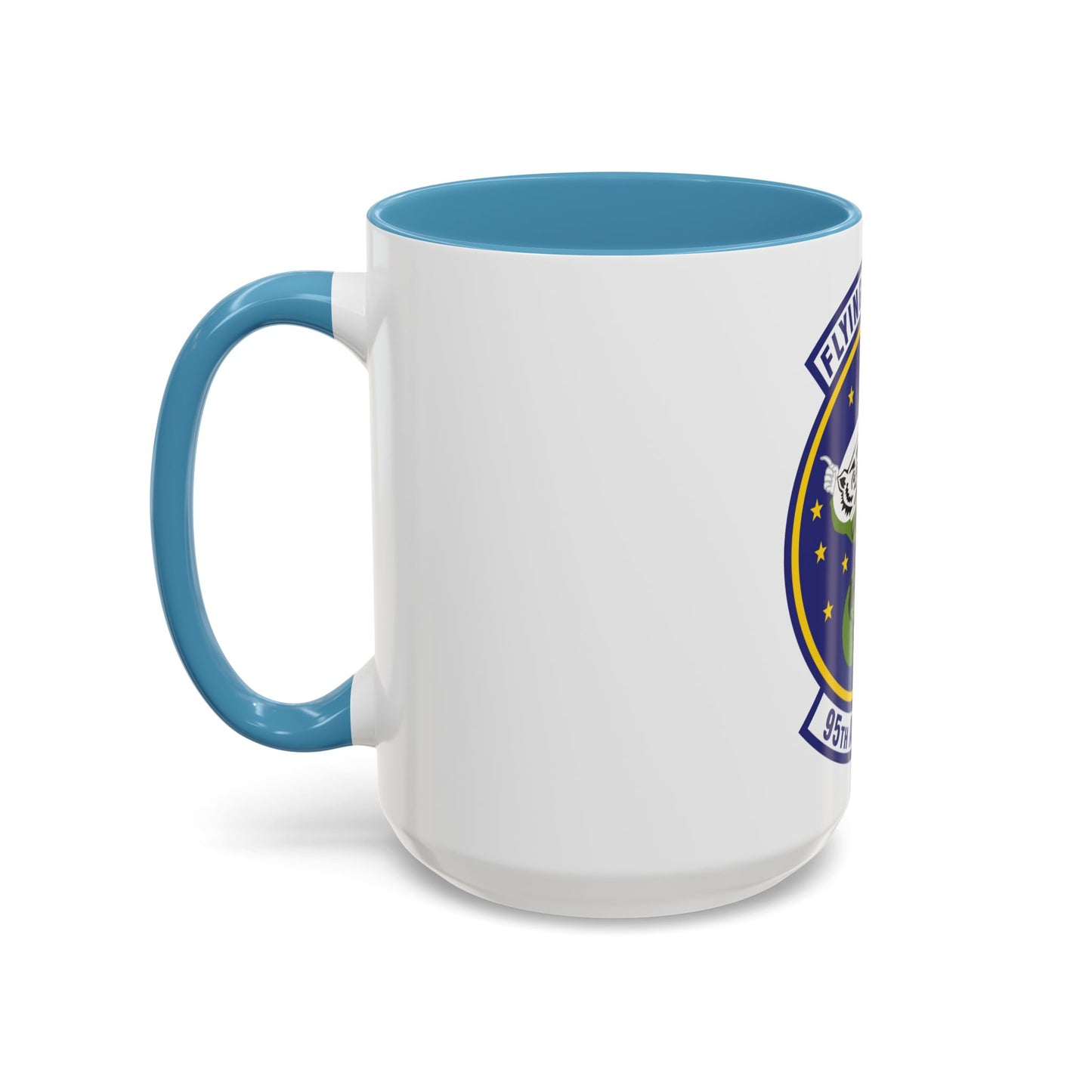 95th Airlift Squadron (U.S. Air Force) Accent Coffee Mug