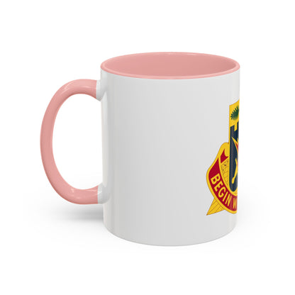 46th Adjutant General Battalion (U.S. Army) Accent Coffee Mug