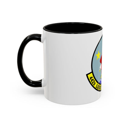 442d Logistics Support Squadron (U.S. Air Force) Accent Coffee Mug